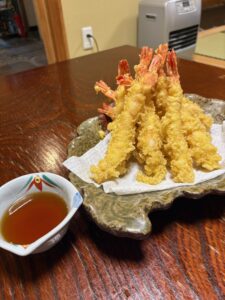 奴寿司 海老の天麩羅